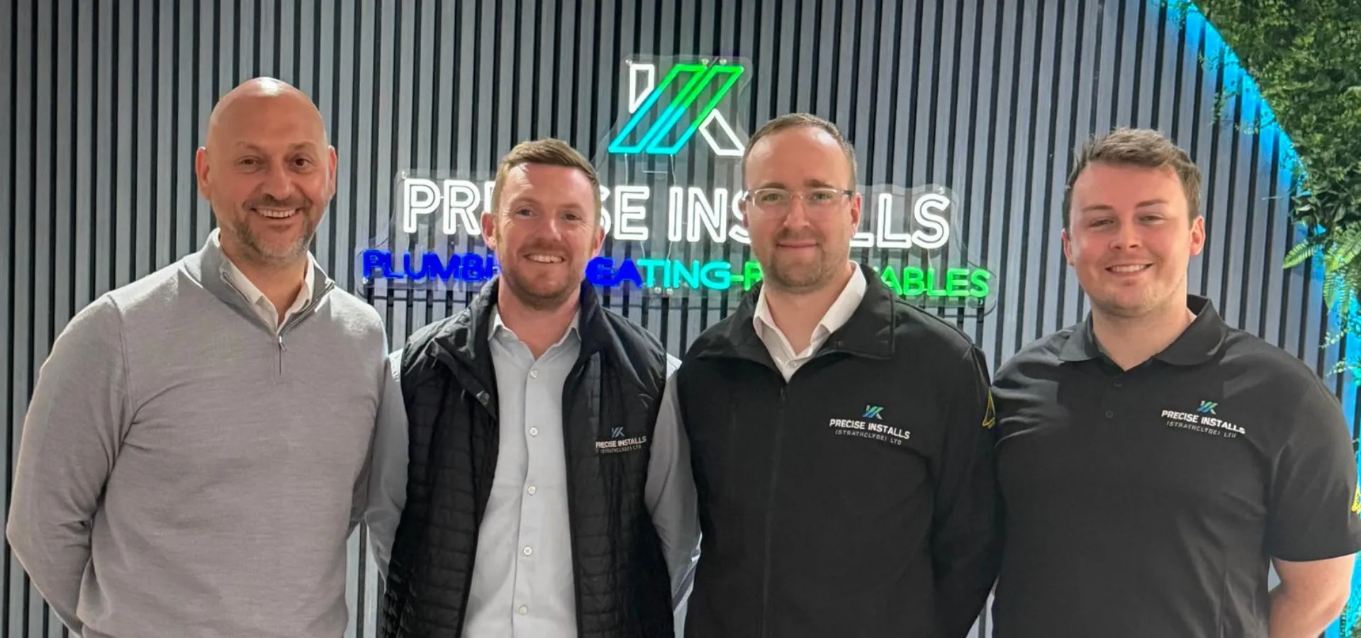 Precise Installs M&E team